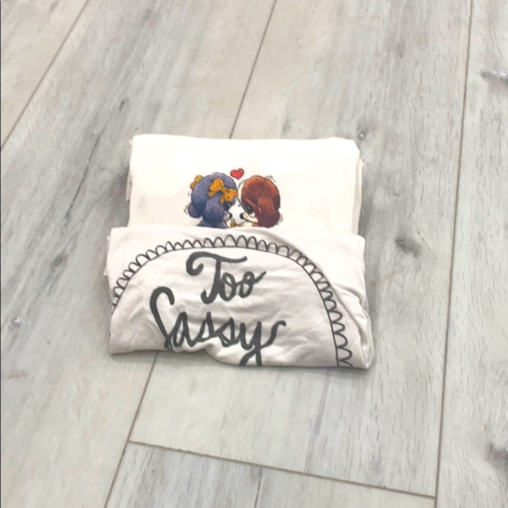 Set of two Brandy Melville tees